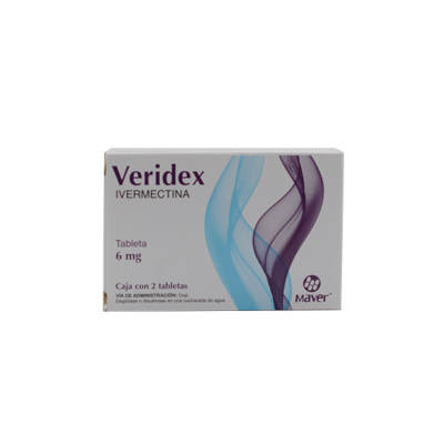 Veridex 6mg. 2 tablets
