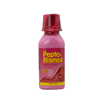 Pepto-Bismol suspension 236 ml. Cherry flavor