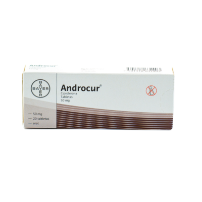 Androcur 50 mg. 20 tablets