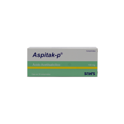 ASPITAK-P 100 MG C/ 30 CPR QUIMICA SONS
