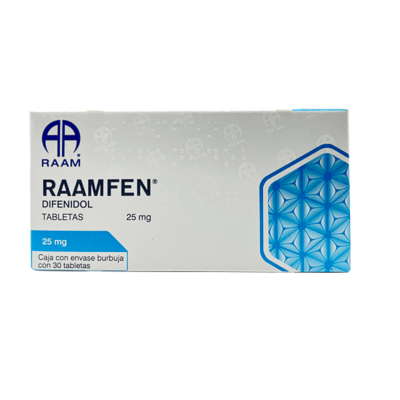 Raamfen 25mg. 30 tablets