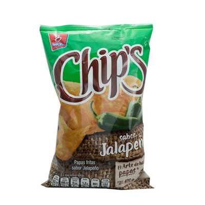 Barcel Jalapeño Chips 170 gr.