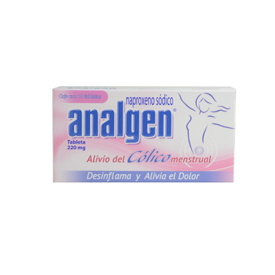 Analgen Colic 220 mg. 10 tablets