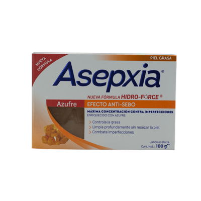 Asepxia Sulfur bar 100 gr.