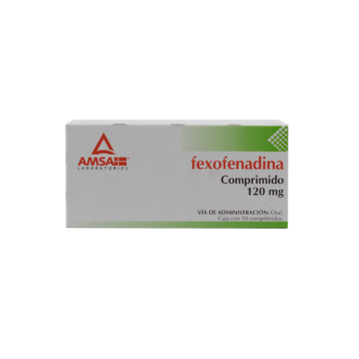 Fexofenadina 120 mg. 10 tablets