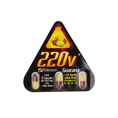 ENERGY 220V  C/ 3 CAP SOLANUM