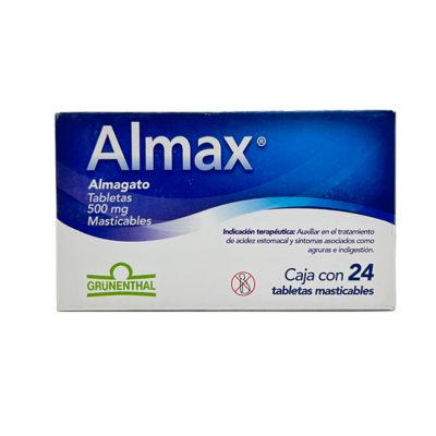 Almax 500 mg. 24 tablets