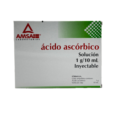 ACIDO ASCORBICO 1 G C/ 6 AMP AMSA