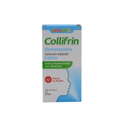 COLLIFRIN INFANTIL NASAL 0.025 % C/ 20 ML SOL COLLINS