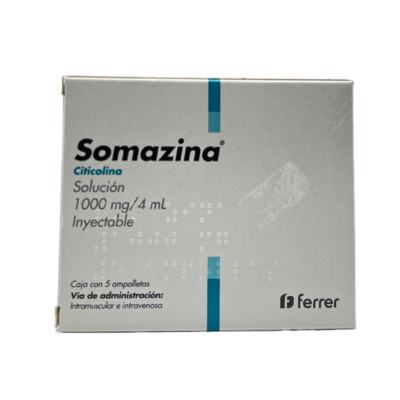 Somazina 1000 mg. 5 vials