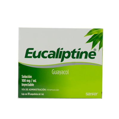 EUCALIPTINE 100 Mg/ml C/ 10 AMP SANFER