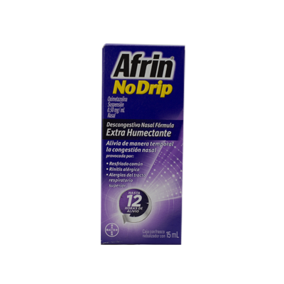 AFRIN NO DRIP EXTRA HUMEC  C/ 15 ML SCHERING-PLOUGH