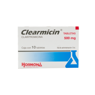 Clearmicin 500 mg. 10 tablets