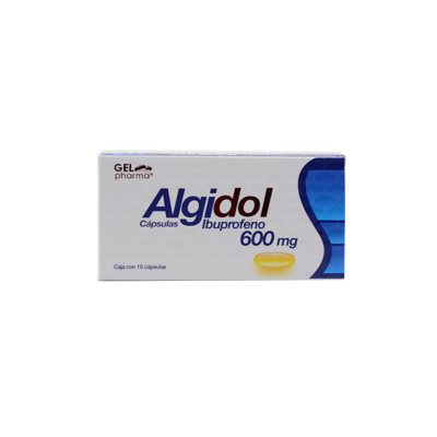Algidol 600mg. 10 capsules