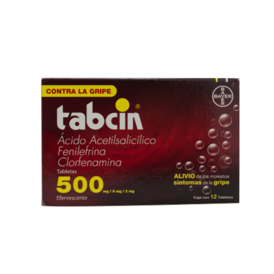 TABCIN 500 MG C/ 12 TAB BAYER