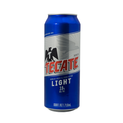 Tecate Light Beer 710 ml. Can.