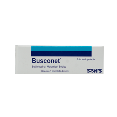 BUSCONET 20 MG C/ 1 AMP QUIMICA SONS