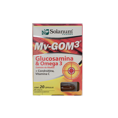 MV GOM3 +OMEGA3  C/ 20 PZA SOLANUM