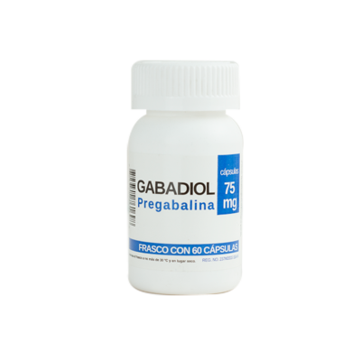 Gabadiol 75 mg. 60 capsules