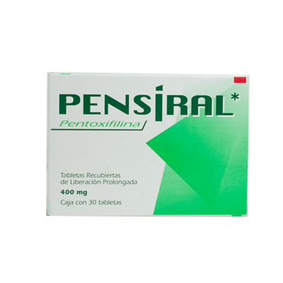 Pensiral 400 mg. 30 tablets