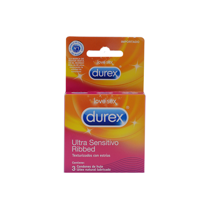 Preservativos Durex Ultra Sensitivo C3 Pzas Reckitt Benkiser Farmacias Roma 8746