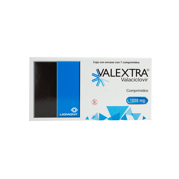 VALEXTRA 1000 MG C/ 7 CPR LIOMONT - Farmacias Roma