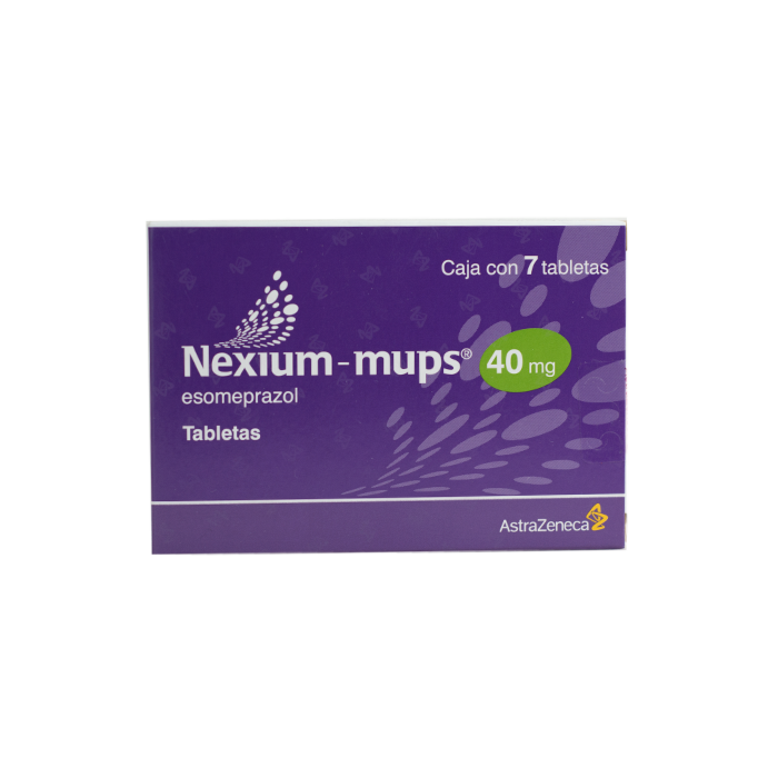 Nexium Mups 40 Mg C 7 Tab Astrazeneca Farmacias Roma 2267