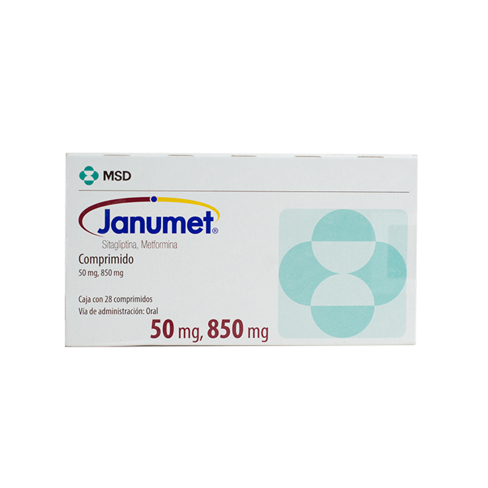 JANUMET 50/850 MG C/ 28 CAP MSD Farmacias Roma