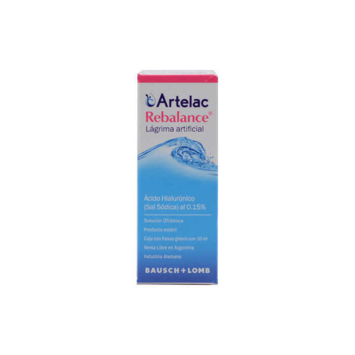 Artelac Lágrima Artificial Rebalance 10 ml, Artelac Rebalance Soluciones  Multipropósito - BAfarma - Farmacia Bosque Alvarez