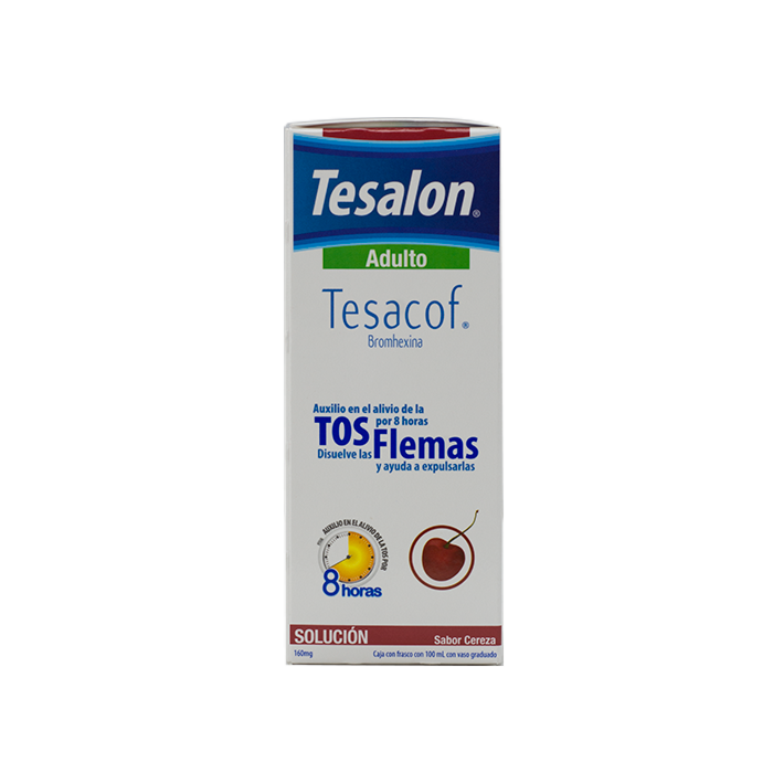 Tesalon Tesacof Adultos Jarabe Bromhexina 160 Mg – Zedel Distribuidora